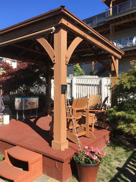 how to anchor gazebo to ground